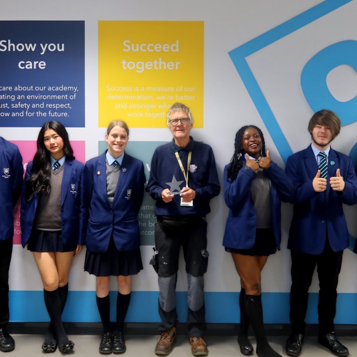 Co-op Academy Swinton - Tom Honoured with Show You Care Award from Co ...
